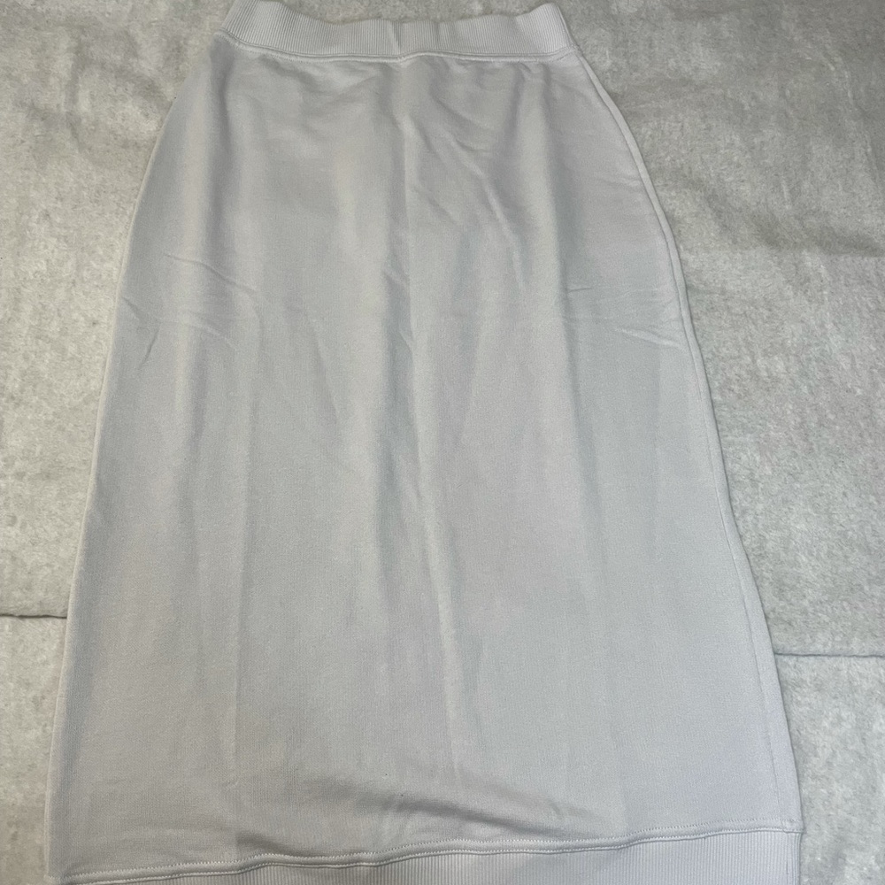 Light gray Zara Midi skirt